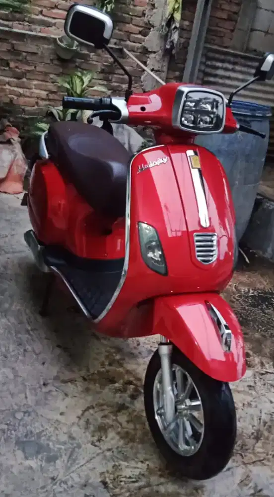 Winfly T3 ala vespa matic Plat A Kota Serang Pajak ON STNK BPKB ada