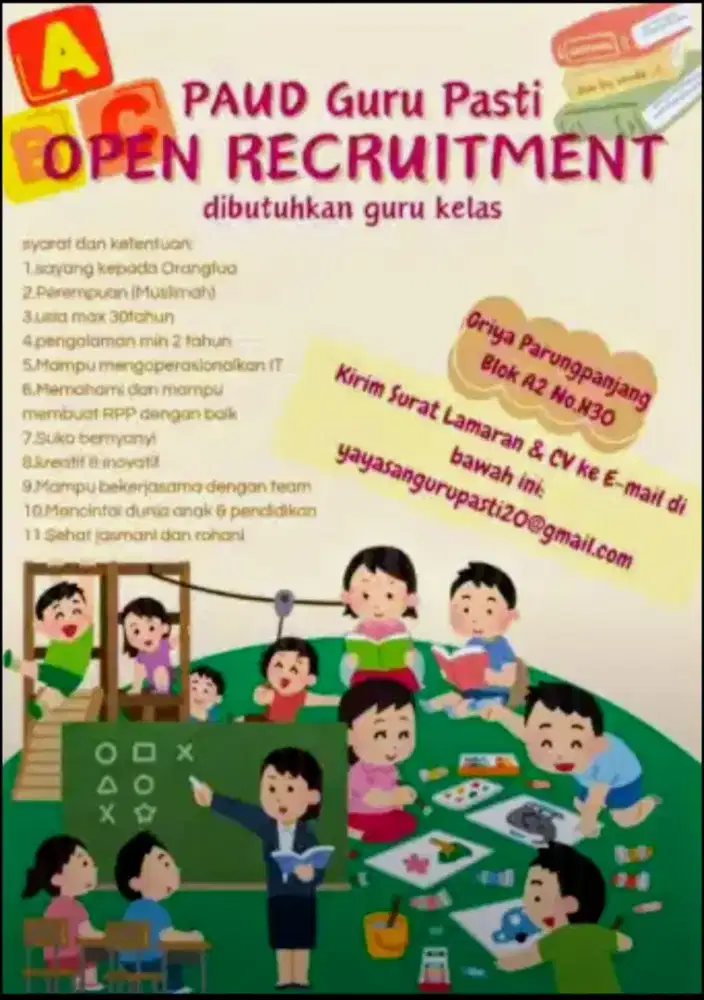 Loker guru PAUD