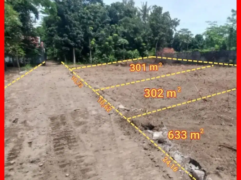 Tanah Jogja Cocok Kost Dekat Kampus UII Kaliurang SHM Pekarangan