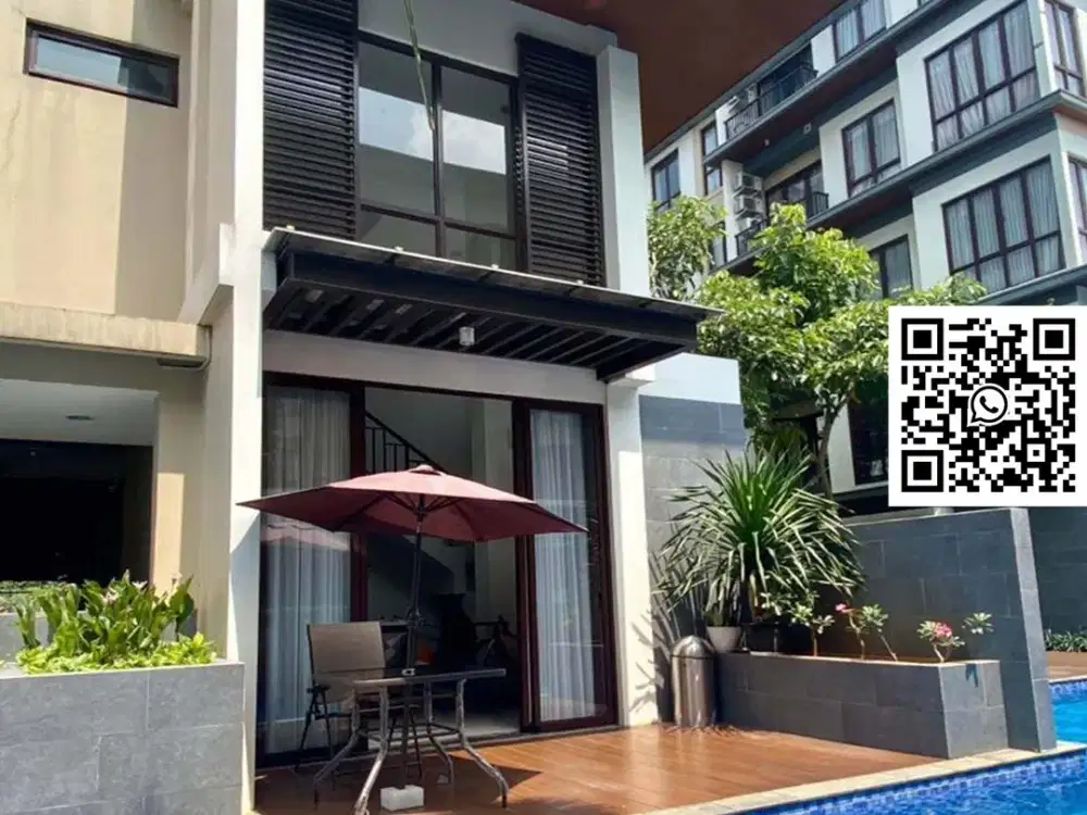 Apartemen Asatti, Vanya Park BSD, 3 KT, Furnished, Akses Kolam Renang