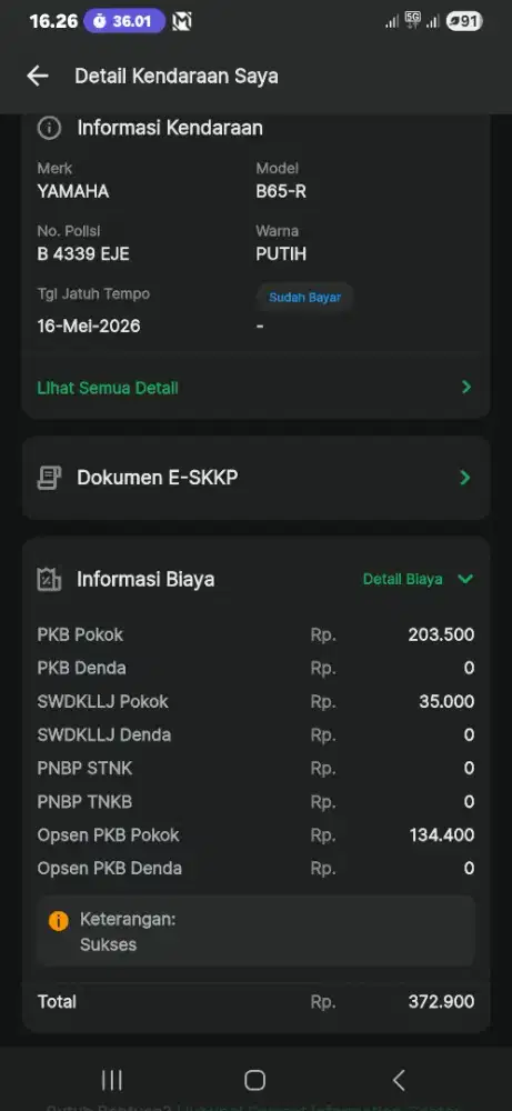 Aerox 155 VVA tahun 2020