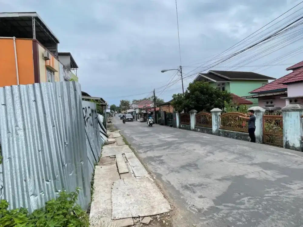 DIJUAL TANAH PINGGIR JALAN PONOROGO SUKABANGUN PALEMBANG