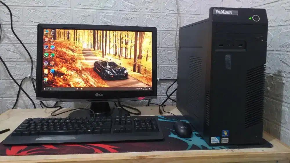Komputer Lengkap Lenovo Core i5 Siap Pakai