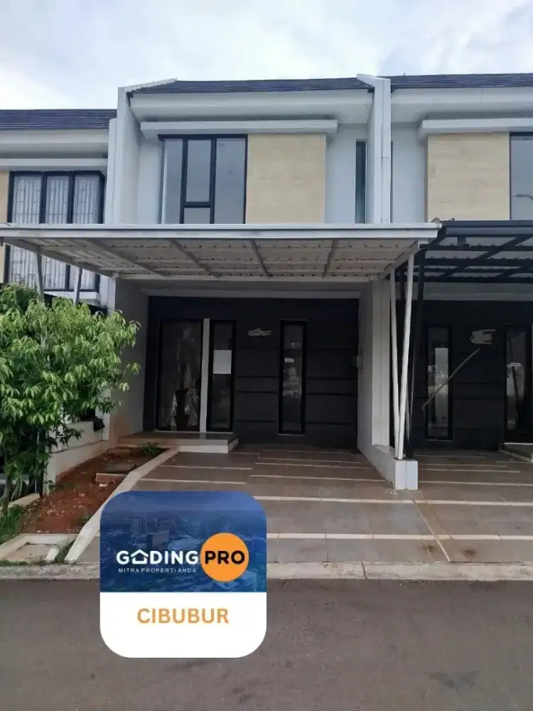 FOR SALE RUMAH BARU SIAP HUNI 
DALAM CLUSTER 
PERUMAHAN CBD Cibubur