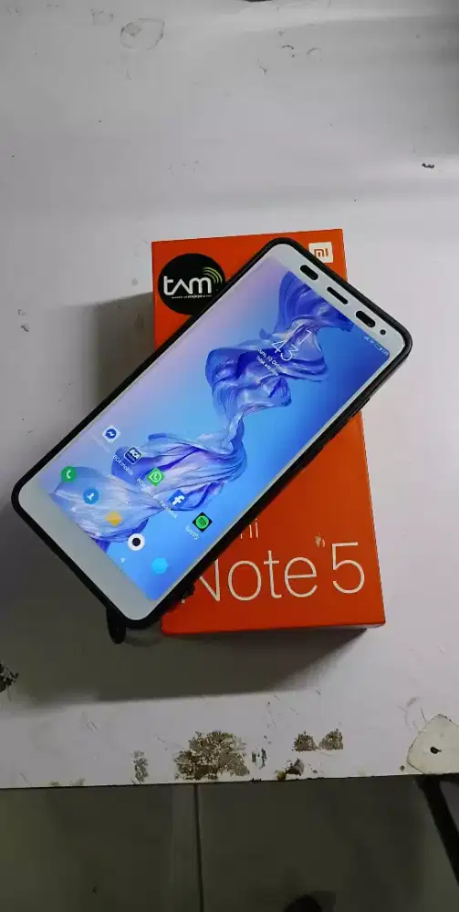 Xiaomi note 5 ram 3/32gb lengkap minat silahkan