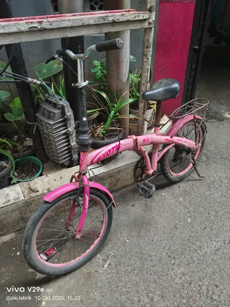 Sepeda lipat ukuran 20 & 16 apa adanya 170 22nya