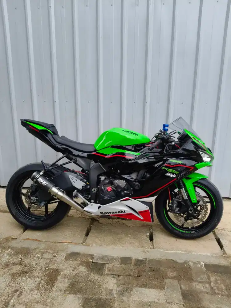 Kawasaki zx6r 2022fp jual cepat harga pas
