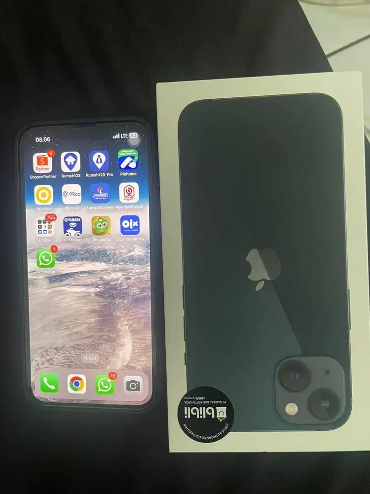 Iphone 13 Ibox garansi panjang pemakaian pribadi