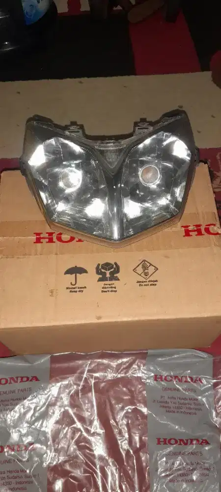 Jual batok Lmapu Supra X 125 Betmen