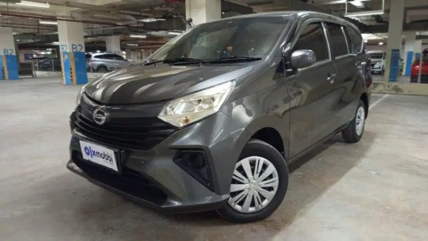 DP Rendah  6JT Daihatsu Sigra 1.2 X Bensin-MT 2021 Abu