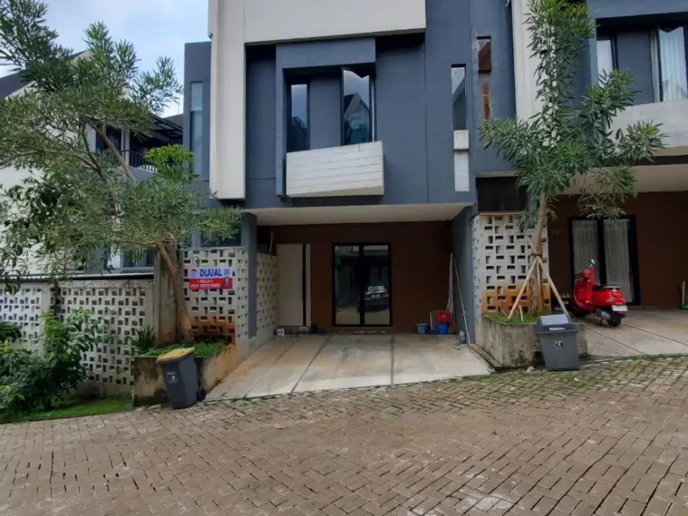 Rumah bergaya minimalist modern di Pondok Cabe.