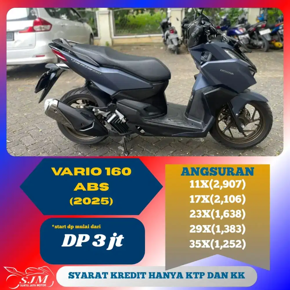 HONDA VARIO 160 ABS 2025 SUPER MANTAPP