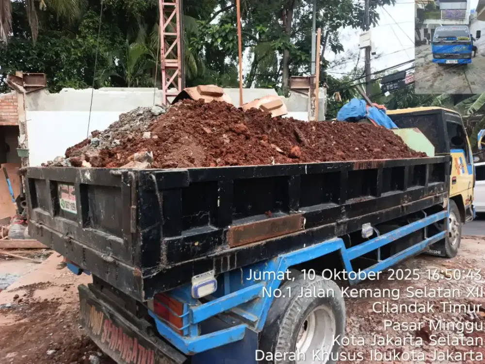 Jasa angkut puing dan buang sampah