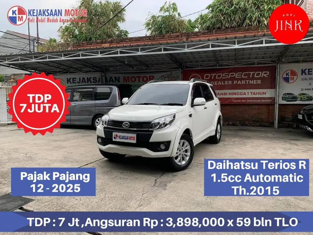Daihatsu Terios R 1.5cc Automatic Th.2015// RECORD DAIHATSU FULL RAWAT