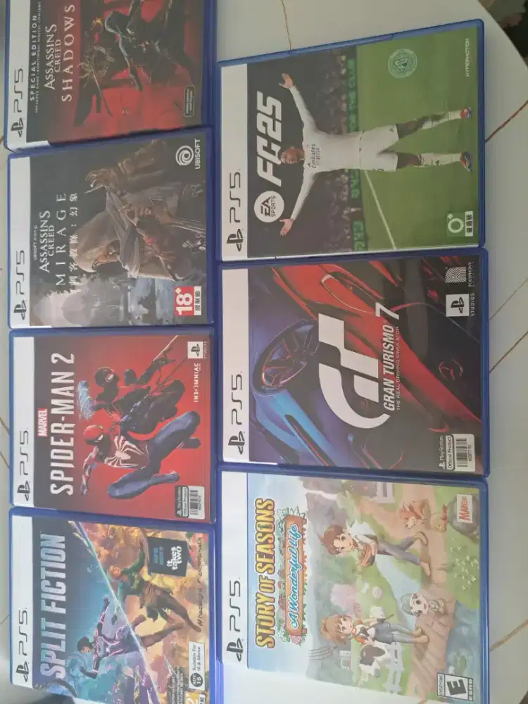 Kaset PS 5 Ori pembelian 3bln
