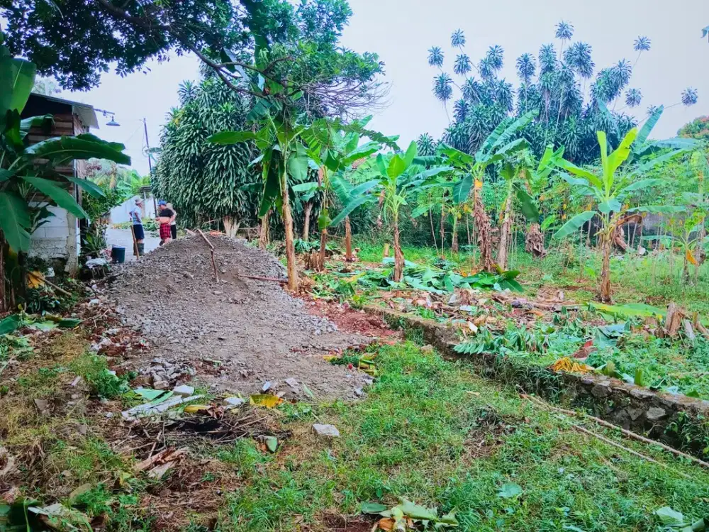Dijual Tanah KAvling DiKedaung Sawangan Depok, Tersedis 4 Unti Kavling, Bebas Banjiir