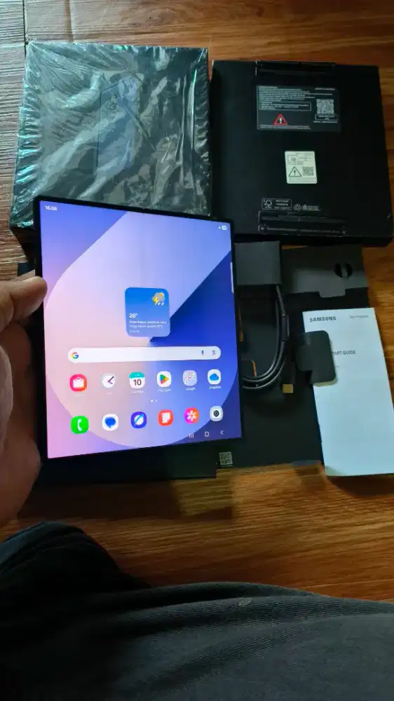 Samsung Z-Fold 6 1TB Navy ex sein Fullset mulus bisa tt hp lain
