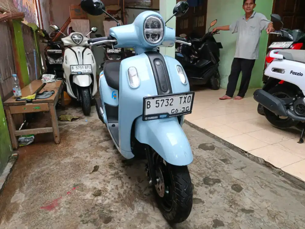 KM 2RB YAMAHA FAZZIO 2025 BLN 6 LIKE NEW BS TT 2024 HRG PAS DI CILEDUG