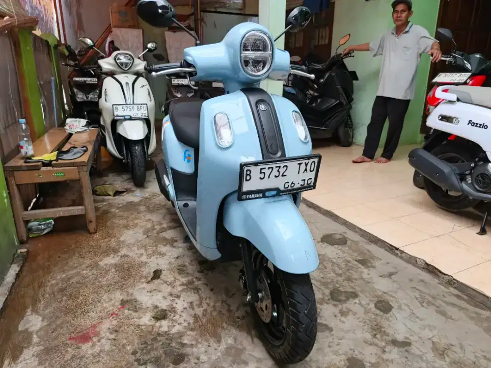KM 2RB YAMAHA FAZZIO 2025 BLN 6 LIKE NEW HRG PAS DI CILEDUG BS TT 2024