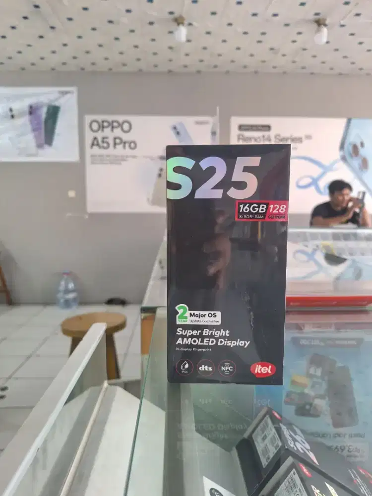 Itel S25 8/128 Garansi Resmi 12 Bulan