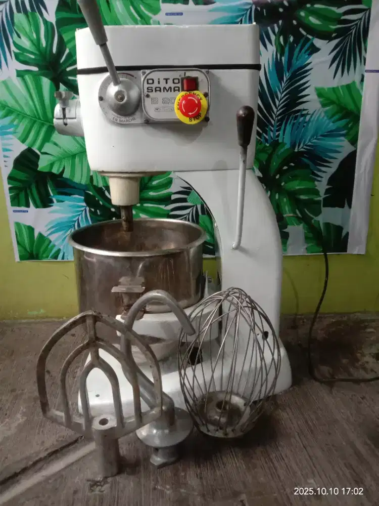 mixer kue/roti/donut/pastry Dito Sama francis 20ltr mantab