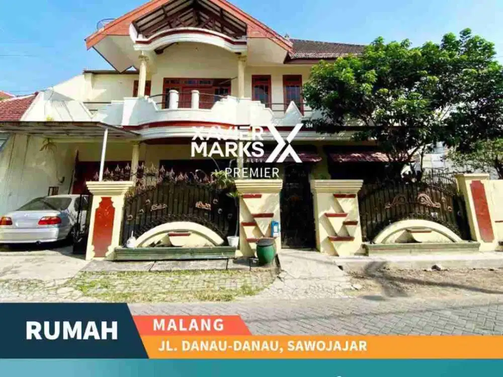 Dijual Rumah Hook, Kokoh Dan Terawat di Jalan Danau2, Sawojajar Malang