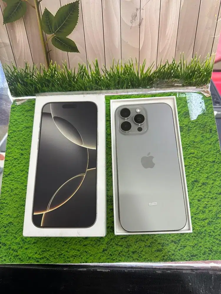 second iphone 16 pro max 256 ibox mulus