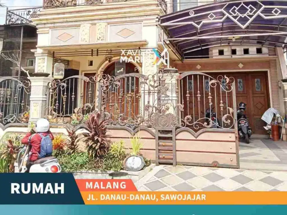 Dijual Cepat Rumah Klasik Mewah Jalan Danau-Danau, Sawojajar Malang
