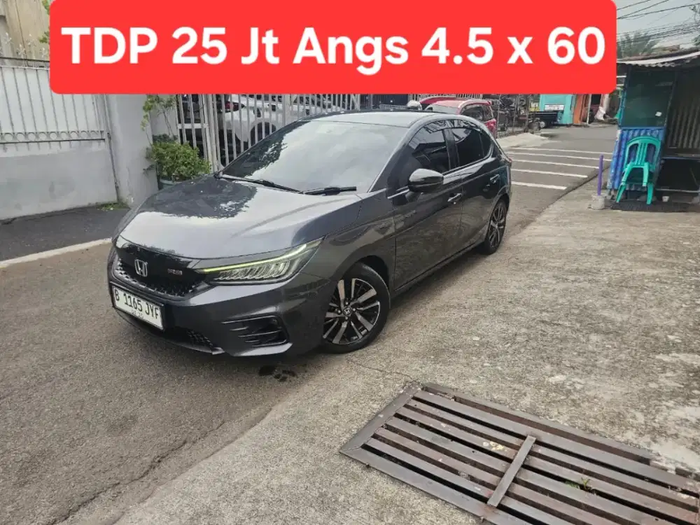 TDP 25 Jt Angs Termurah All New City RS 2021 Matic Abu Abu Low Km
