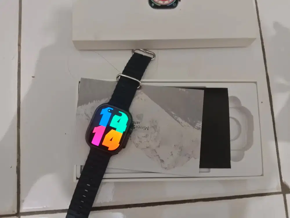 Smart watch mirror space ultra 9