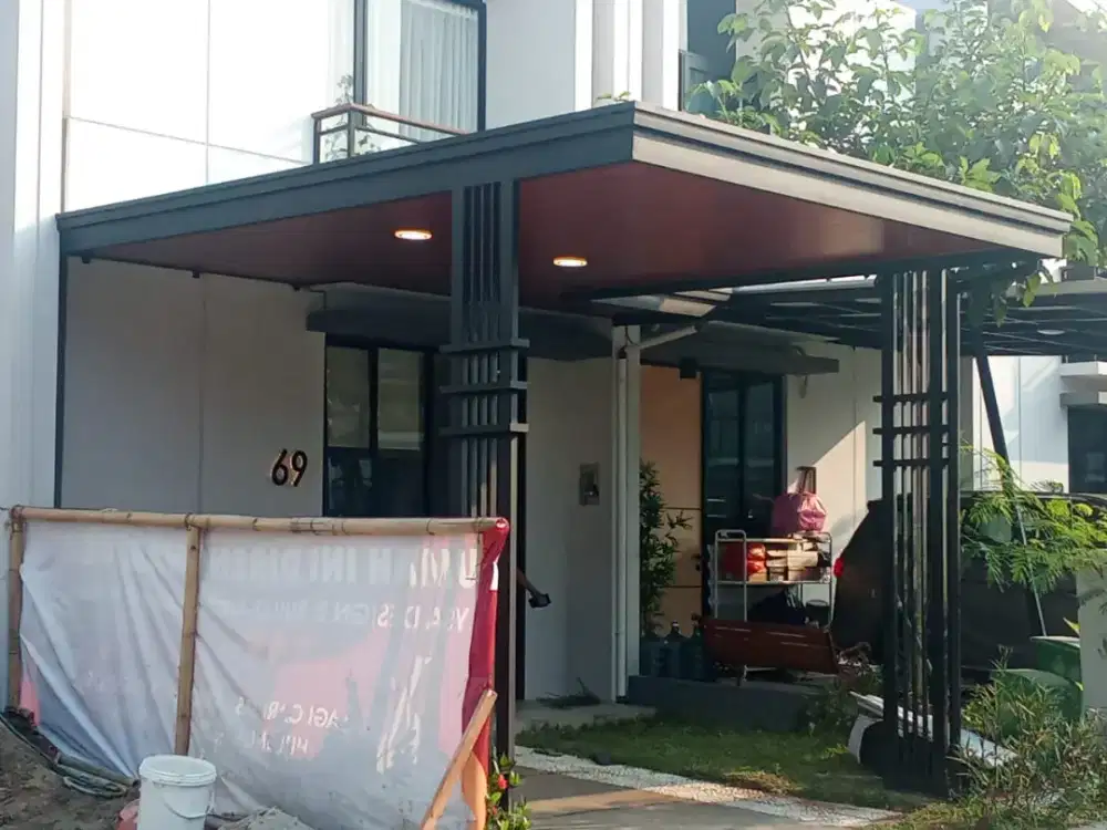 PROMO Kanopi Canopy,Tralis Teralis,Railing,Tangga,Pagar Cutting, Atap