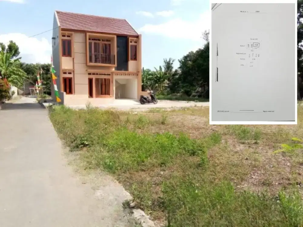 Sanggrahan Prambanan, Tanah Siap Bangun 25m  JL. Raya Jogja Solo