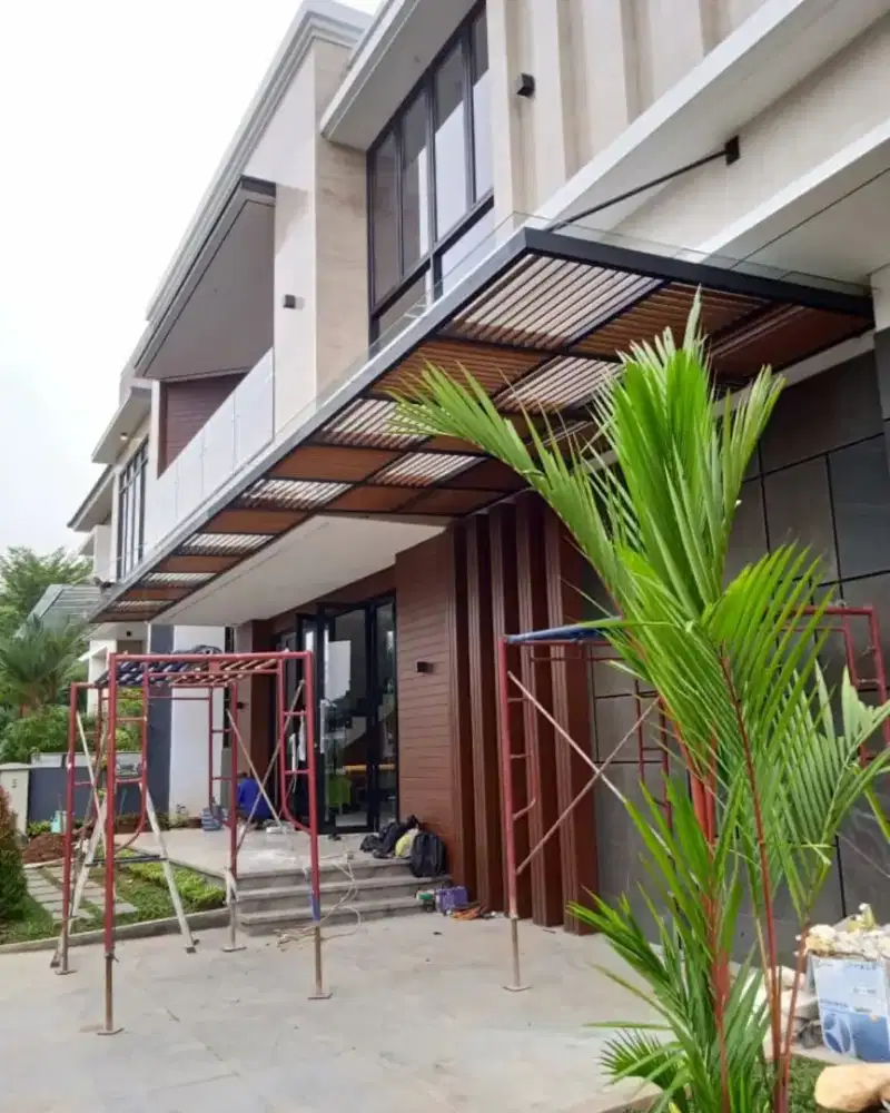 Kanopi atap alderon