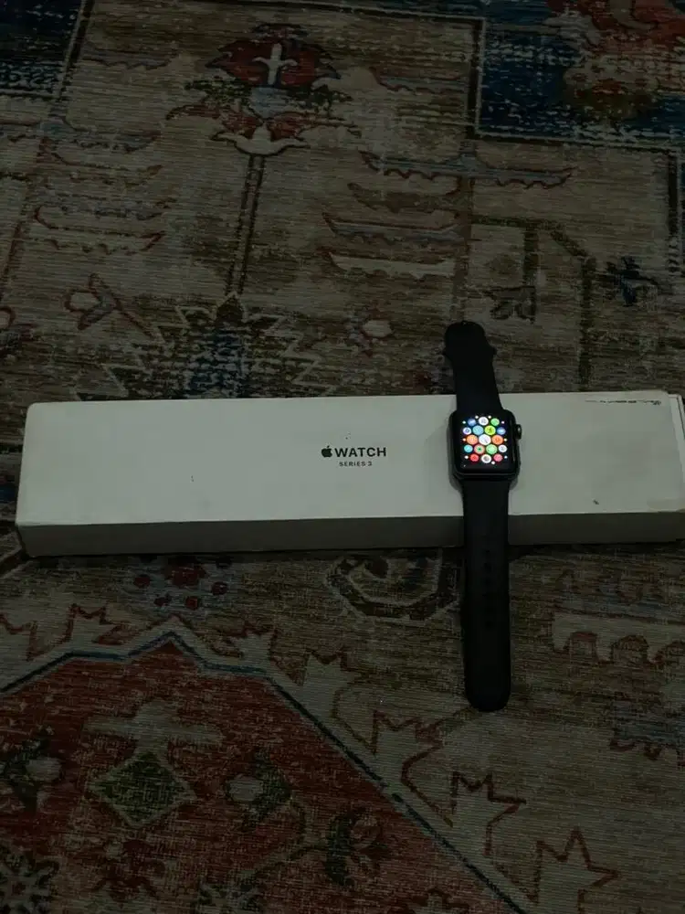 Iwatch apple series 3 38mm lengkap