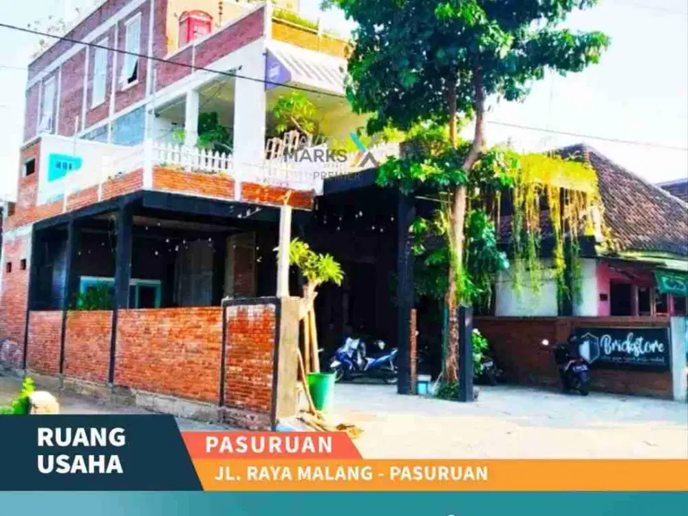 Dijual Eks Kafe Strategis Di Poros Jalan Raya Wonorejo, kab. Pasuruan