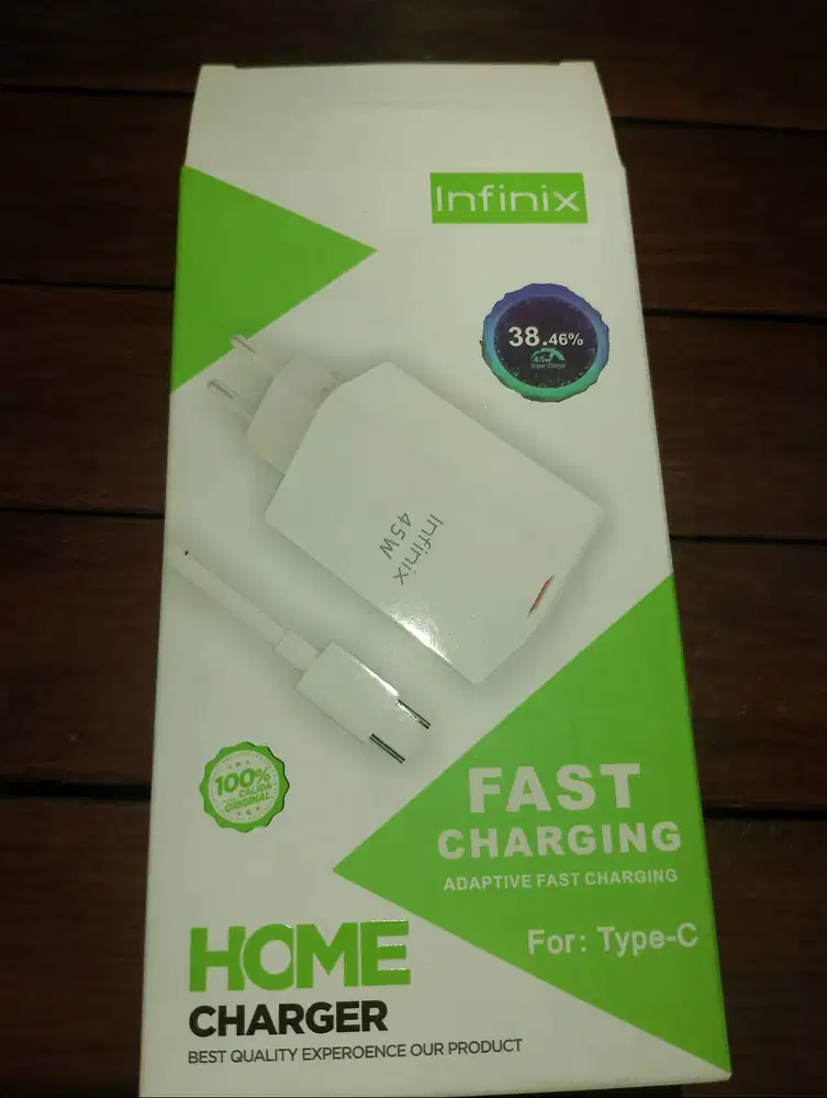 Charger Type C fast charging