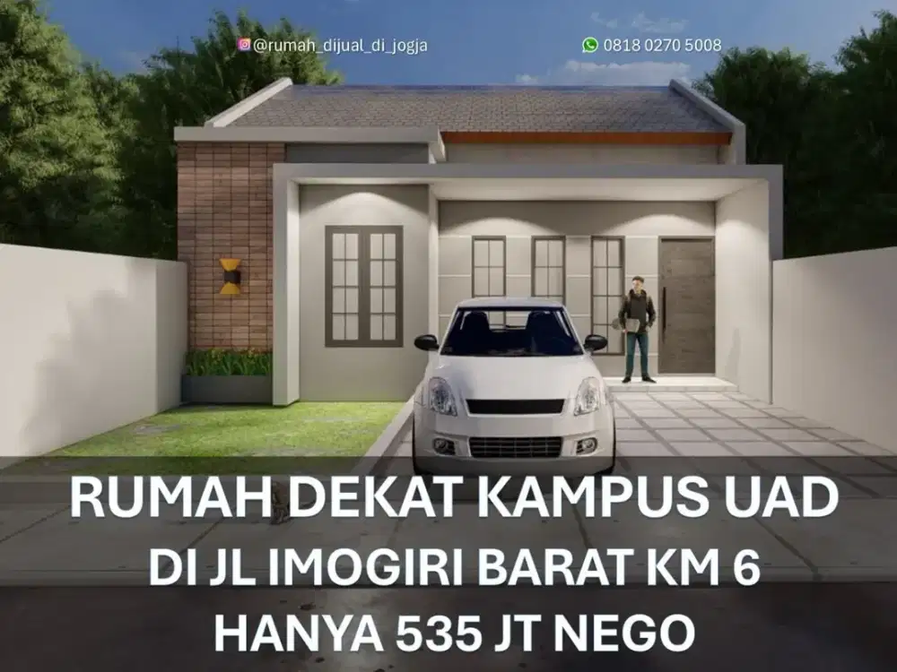 Rumah dekat Kampus UAD di Jl Imogiri Barat KM 6 Sewon Bantul Proses Bangun