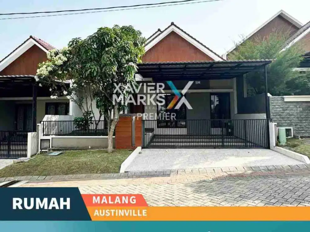 Disewakan Rumah Modern Minimalis Semi Furnish di Austinville, Malang