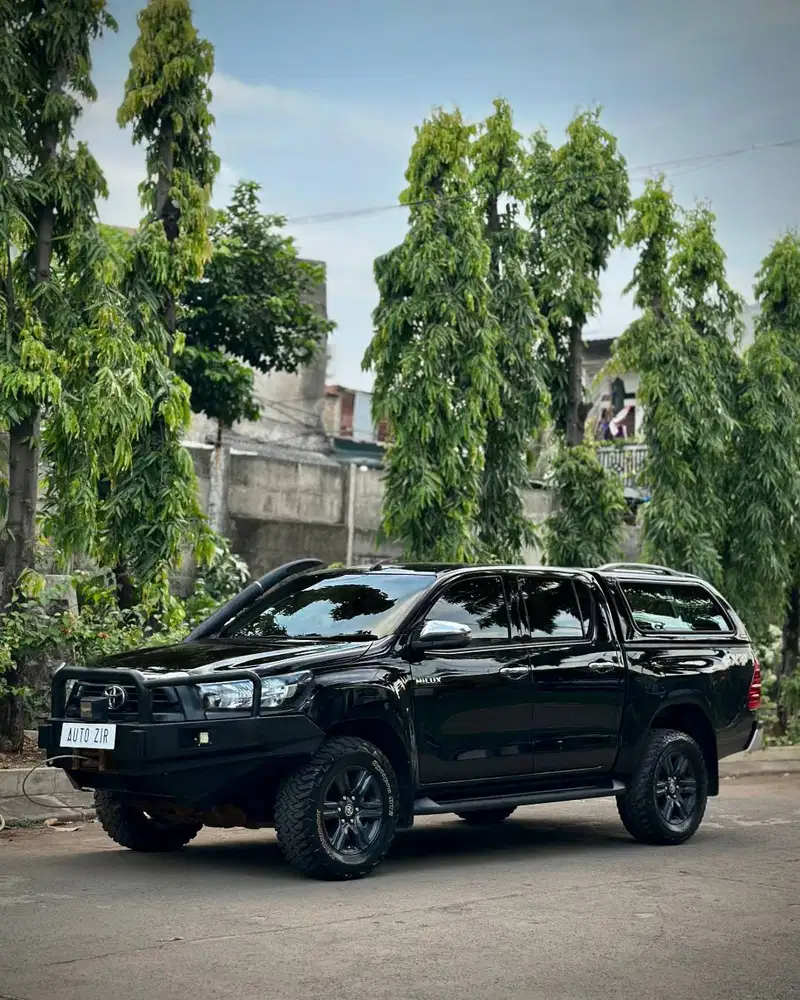 Toyota Hilux G Double Cabin Solar Diesel Hitam 2021 Tdp Murmer Ori Bu