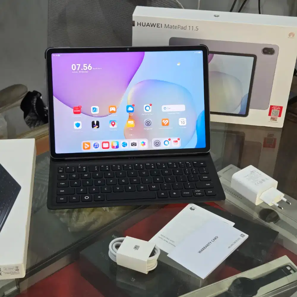 Huawei matepad 11.5 8/256GB (2025) Pepermatte Sepaket dengan keyboard