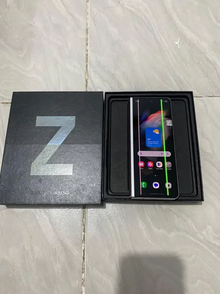 Samsung Zfold 3 5G 12/512 GB sein resmi