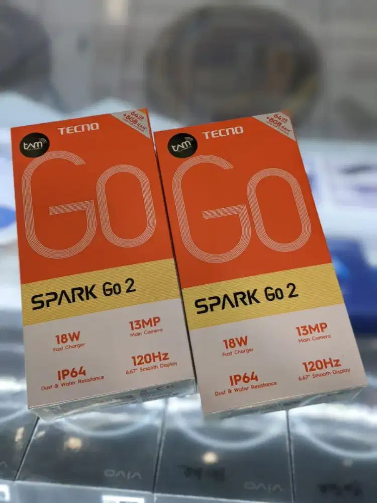 Tecno Spark Go 2 4+4/64 Baru