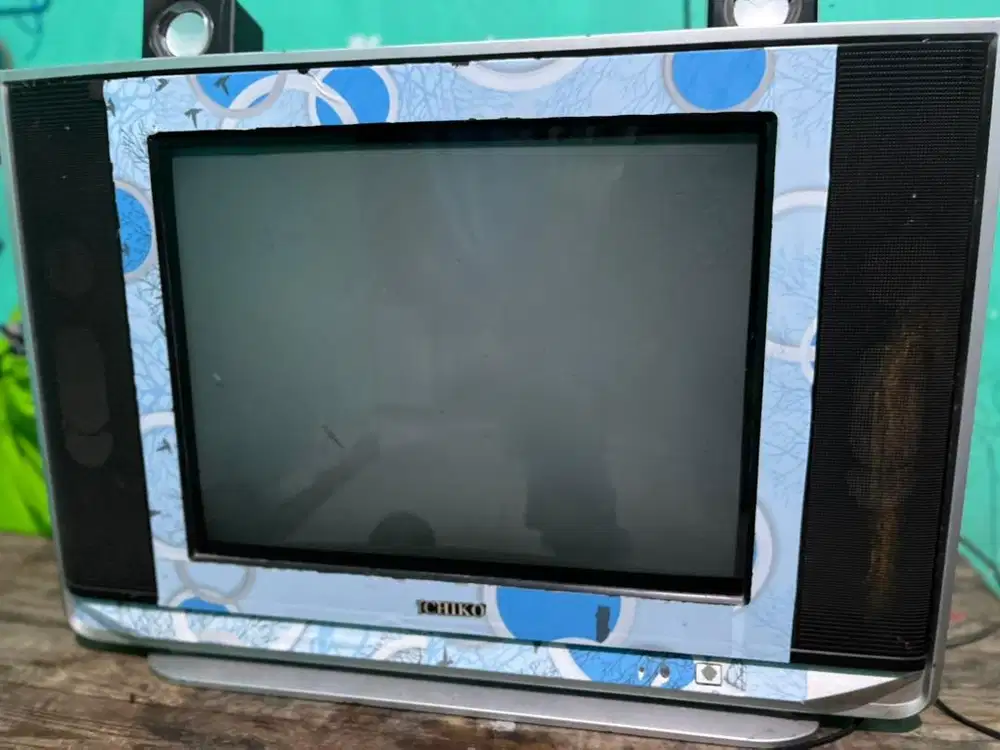 Dijual TV Ichiko 21 Inch Kondisi Mati Gara Gara Listrik PLN Redup