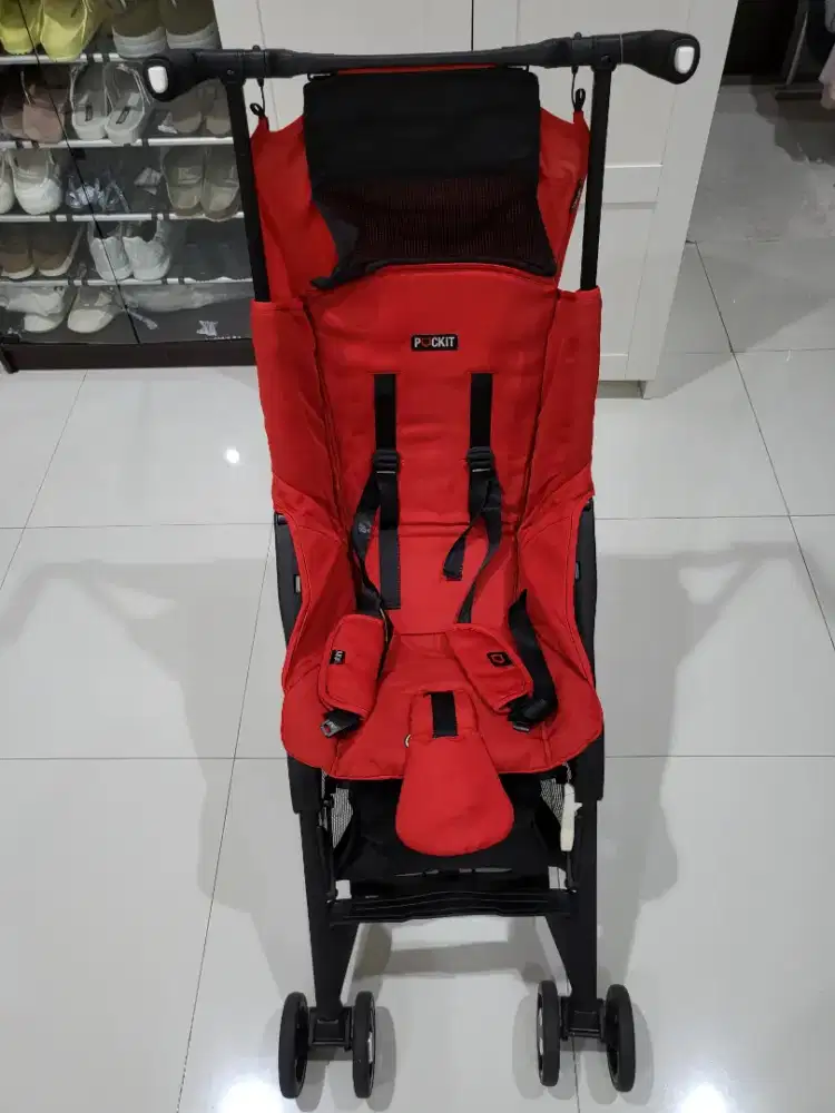 Stroller Pockit Cocolatte 838 Ruby Red