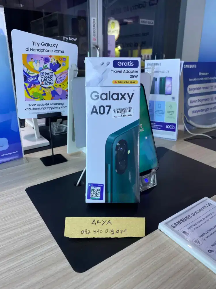 SAMSUNG GALAXY A07 GARANSI RESMI ATLANTIS DAHSYAT