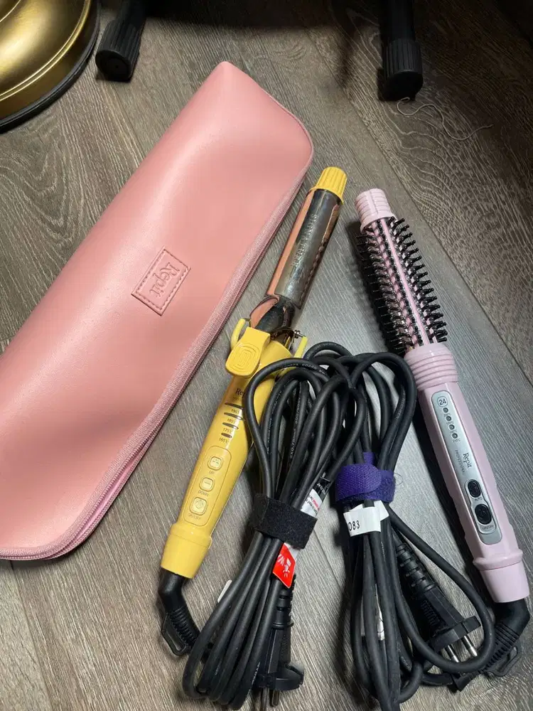 Repit P-Curling Iron + Repit 2 in 1 brush Rp 1.000.000