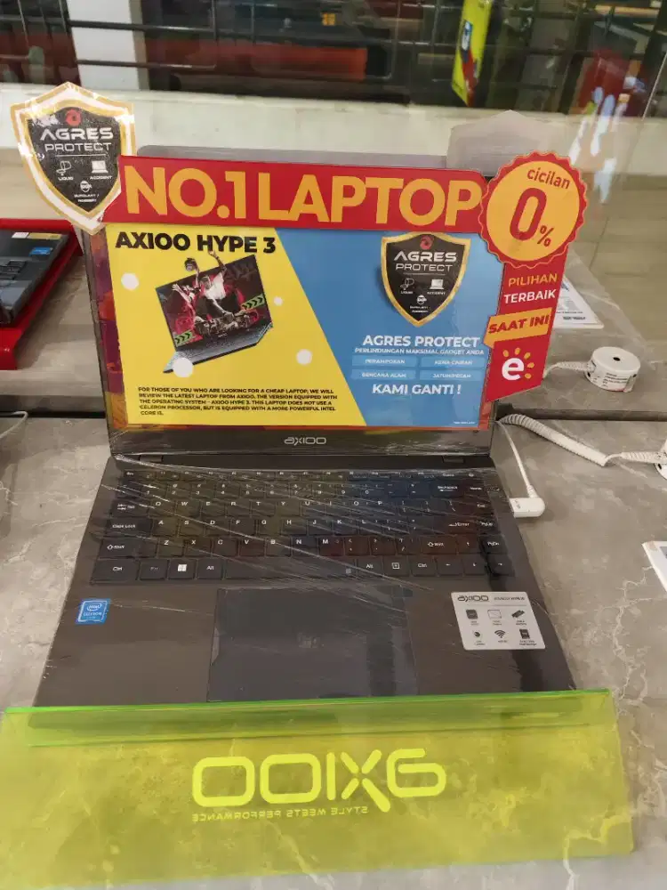 Axioo Hype 10 8/256GB Bisa Kredit