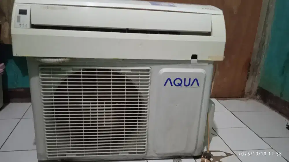 Jual AC aqua 1/2 pk scond