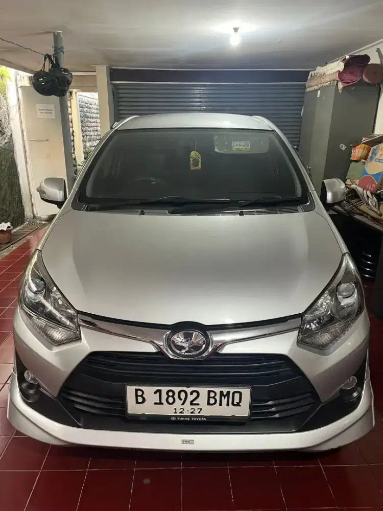 Toyota Agya TRD 2018 AT km 64 rb mulus