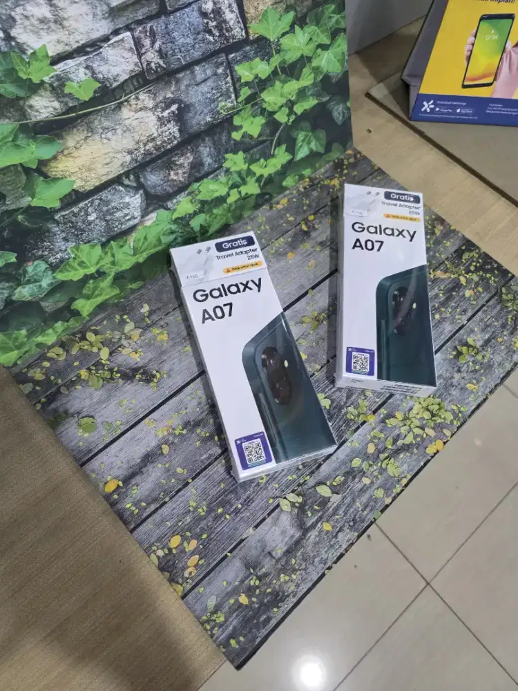 Samsung A07 , ram 4+4/64 bisa tanpa dp
